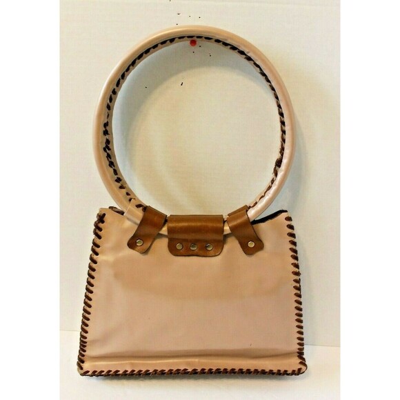 Taller Del Cuero Shoulder Bag Vtg Handcrafted Leather Bag Purse South America - Picture 8 of 8